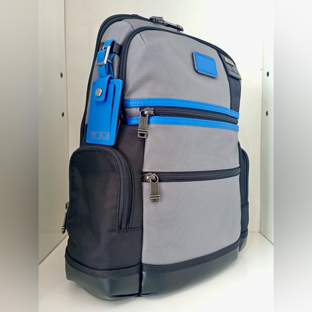 NWT TUMI Parrish Backpack Dark Gray Blue - Picture 2 of 6